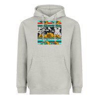 Moon Dust sunflower cowhide serape coaster Heavyweight Hoodie - BarkalooDesign