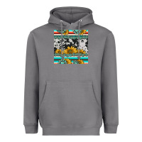 Storm sunflower cowhide serape coaster Heavyweight Hoodie - BarkalooDesign