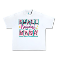 White small business mama Urban Heavy Tee - texasbilliewilder