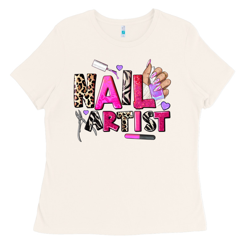 Nail Artist Ladies Tee by AdoDesignShop | Teevron