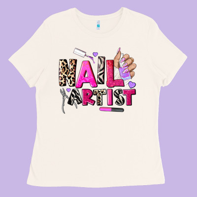 Nail Artist Ladies Tee Designed By Adodesignshop