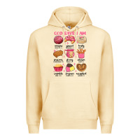 Pina Colada god says i am mexican pan dulce Premium Hoodie - MaliasSmallBusiness