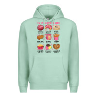 Seafoam god says i am mexican pan dulce Premium Hoodie - MaliasSmallBusiness