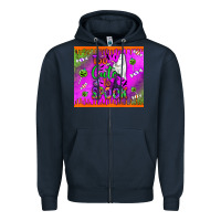 Navy too cute to spook Zipper Hoodie - BundleAndBundleShop