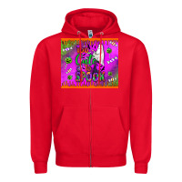 Red too cute to spook Zipper Hoodie - BundleAndBundleShop