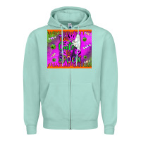 Seafoam too cute to spook Zipper Hoodie - BundleAndBundleShop
