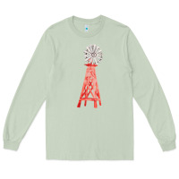 Matcha windmill fa element Long Sleeve Tee - FaDigitalArtStudio