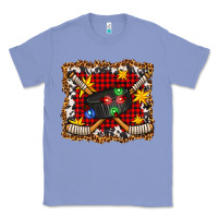 Colony Blue hockey christmas with lights and stars Classic Tee - FaDigitalArtStudio