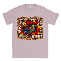 Lilac hockey christmas with lights and stars Classic Tee - FaDigitalArtStudio