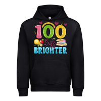 Black 100 days brighter Urban Hoodie - Artiststas