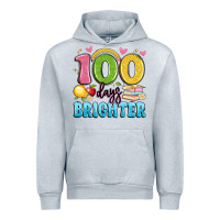 Heather Grey 100 days brighter Urban Hoodie - Artiststas