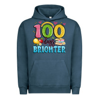 Pigment Midnight Navy 100 days brighter Urban Hoodie - Artiststas