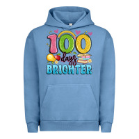 Pigment Pebble Blue 100 days brighter Urban Hoodie - Artiststas