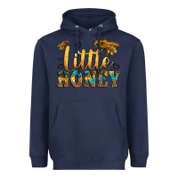 Navy Western Little Honey Bee Heavyweight Hoodie - LillyAllenDesigns