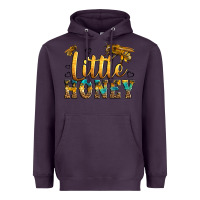 Plum Western Little Honey Bee Heavyweight Hoodie - LillyAllenDesigns