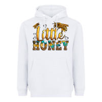 White Western Little Honey Bee Heavyweight Hoodie - LillyAllenDesigns