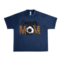 Navy soccer mom Urban Heavy Tee - texasbilliewilder