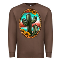 Chestnut serape and sunflower cactus Premium Sweatshirt - Jasminsmagicworld