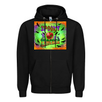 Black spooky teacher Zipper Hoodie - BundleAndBundleShop