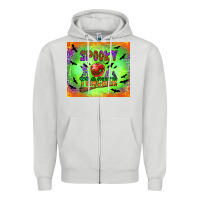 Dove Grey spooky teacher Zipper Hoodie - BundleAndBundleShop