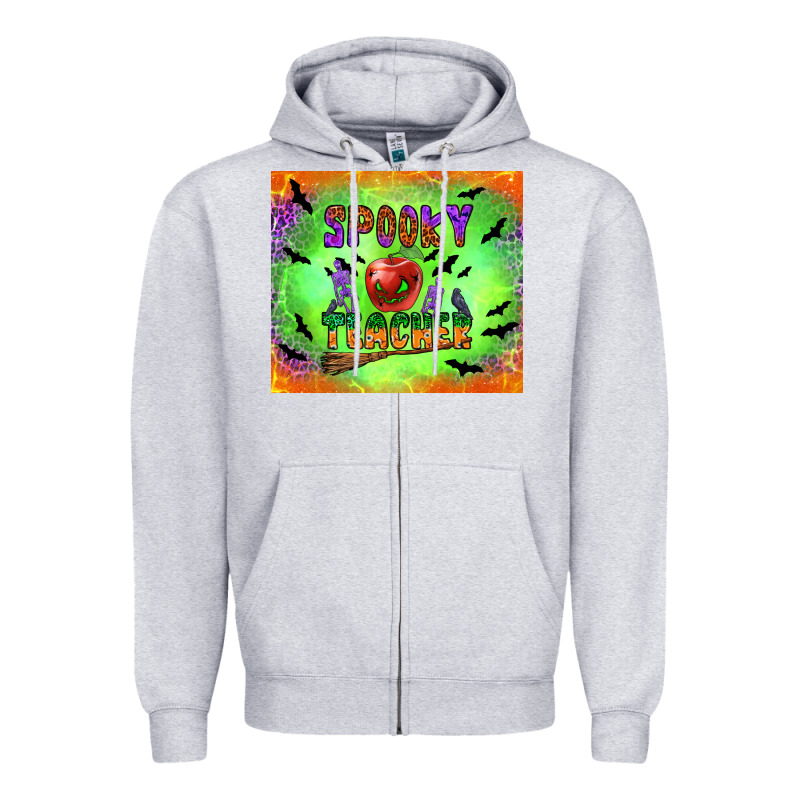 Spooky Teacher Zipper Hoodie by BundleAndBundleShop | Teevron