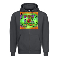 Smoke spooky teacher Zipper Hoodie - BundleAndBundleShop