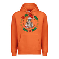 Carrot ho ho holly shit skeleton santa Premium Hoodie - MaliasSmallBusiness