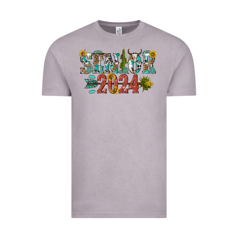 Senior 2024 Vintage Tee by texasbilliewilder | Teevron