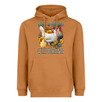 Meerkat Western Life Is Better With Chickens Heavyweight Hoodie - LillyAllenDesigns
