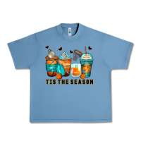 Pebble Blue tis' the season basketball coffee cups Urban Heavy Tee - Zillion Design Studio