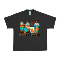 Pigment Black tis' the season basketball coffee cups Urban Heavy Tee - Zillion Design Studio