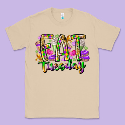 Fat Tuesday Classic Tee Designed By Racoondesign