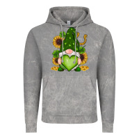 Cloud Rock st patricks day shamrock sunflowers gnomes Vintage Hoodie - RanaPortraitStore