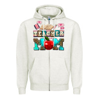 Teacher Mom Zipper Hoodie | Teevron