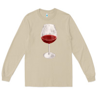 Mushroom wine glass fa element Long Sleeve Tee - FaDigitalArtStudio