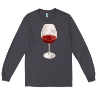 Smoke wine glass fa element Long Sleeve Tee - FaDigitalArtStudio