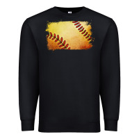 Black softball brushstroke Premium Sweatshirt - Jasminsmagicworld