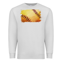 Dove Grey softball brushstroke Premium Sweatshirt - Jasminsmagicworld