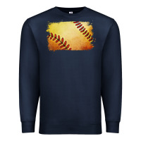 Navy softball brushstroke Premium Sweatshirt - Jasminsmagicworld