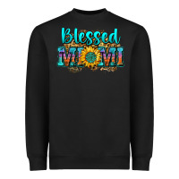 Black blessed mimi Heavyweight Sweatshirt - Zillion Design Studio