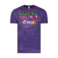 Cloud Purple shaping little mind Vintage Tee - texasbilliewilder
