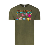 Vintage Olive shaping little mind Vintage Tee - texasbilliewilder