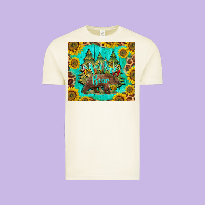 Mama Bear Vintage Tee Designed By Barkaloodesign