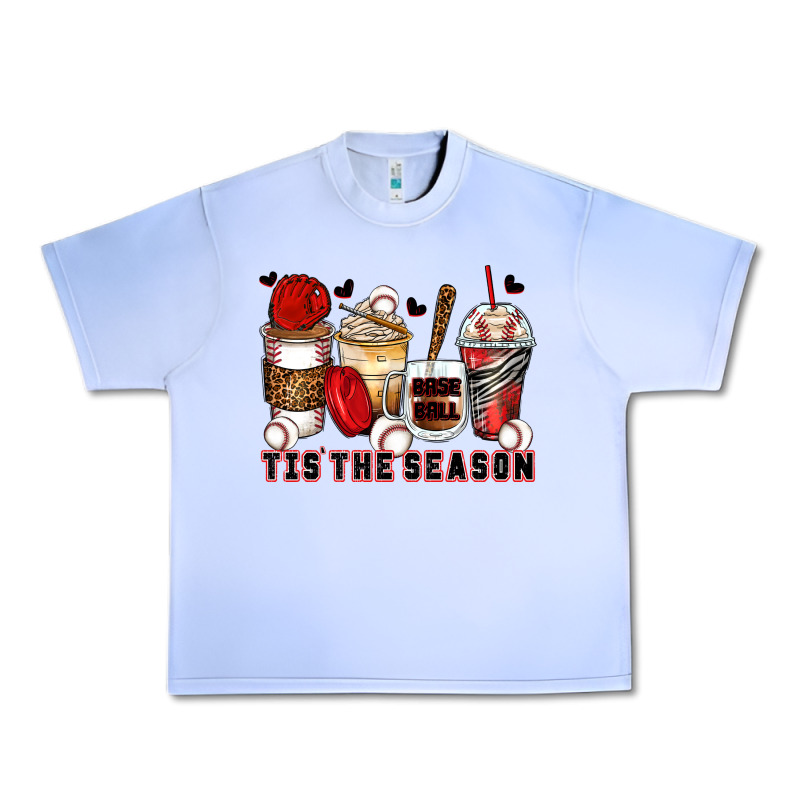 Tis' The Season Baseball Coffee Cups Urban Heavy Tee by Zillion Design Studio | Teevron