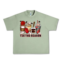 Oil Green tis' the season baseball coffee cups Urban Heavy Tee - Zillion Design Studio