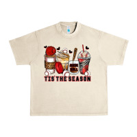 Sandshell tis' the season baseball coffee cups Urban Heavy Tee - Zillion Design Studio