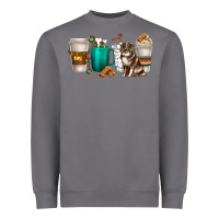 Storm australian shepherd dog coffee cups Heavyweight Sweatshirt - texasbilliewilder