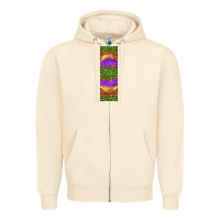 Sandshell halloween leopard Zipper Hoodie - BundleAndBundleShop