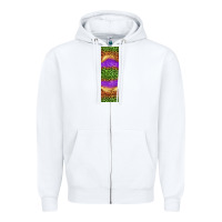 White halloween leopard Zipper Hoodie - BundleAndBundleShop