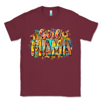 Burgundy girl mama Classic Tee - RacoonDesign
